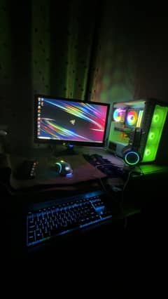 Gaming Pc AMD Ryzen 5 3600 Whole Setup in New Condition