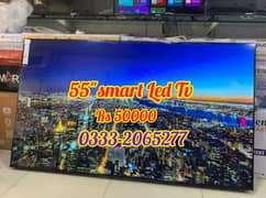 55 inch Smart Led tv Smart Android wifi brand new Led