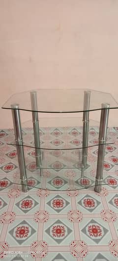 Glass trolley