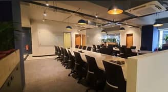 Chance Deal : 5000 Sqft State Of The Art, Ultra Modern Office In Top Notch Building Of Shahrah e Faisal At Low Rent.