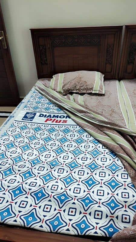 single bed set with mattress 2