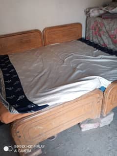 2 single bed