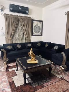 All home used furniture , 321 sofa , L shape sofa , Bed set complete