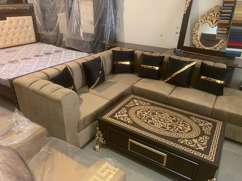 L Shaped Sofa Set 1
