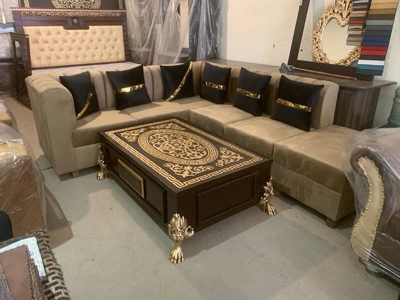 L Shaped Sofa Set 3