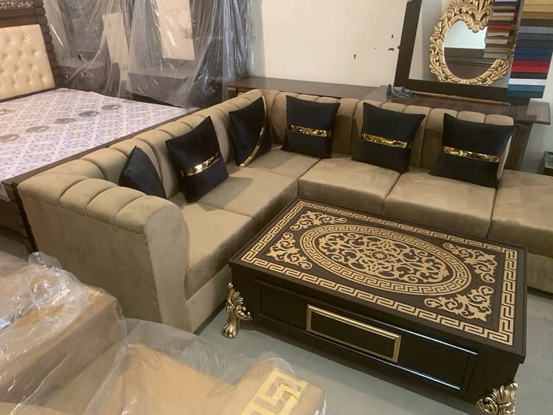 L Shaped Sofa Set 5