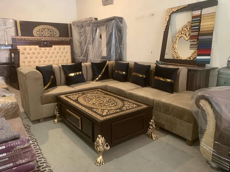 L Shaped Sofa Set 6