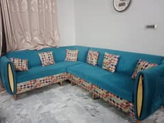 L SHAPED SOFA SET BRAND NEW CONDITION.