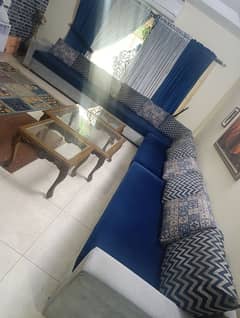 12 seater L sofa
