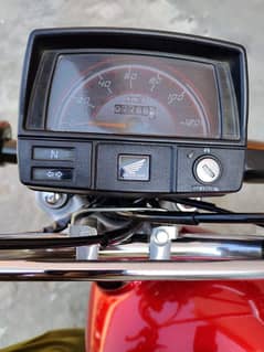 Honda CD70 engine light on