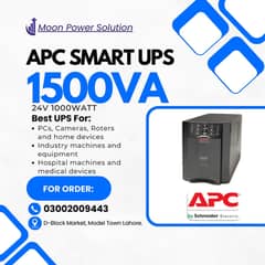APC Smart UPS 1500va 1000watt, 3kva 2700watt,5kva 4000watt,10kva,20kva