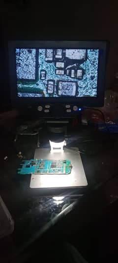 Digital microscope for mobile repairing