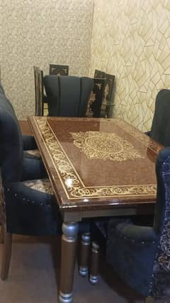 Dining Table - 6 Seater Dining Table - Dining Table With Dining Chair