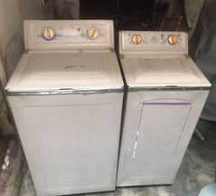 Washing machine and dryer  for sale condition10/7