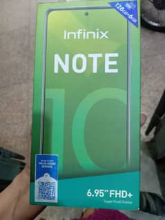 I finix note 10 with box