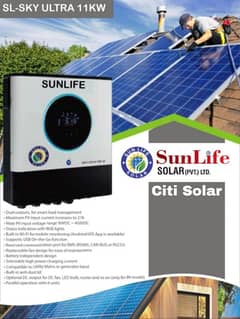 Solar Inverter, SunLife Inverter 11Kw, Best Price In Pakistan