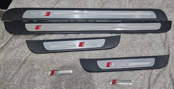 audi A6 C7 GENUINE S LINE SILL TRIM & BADGE  4G0 853 374