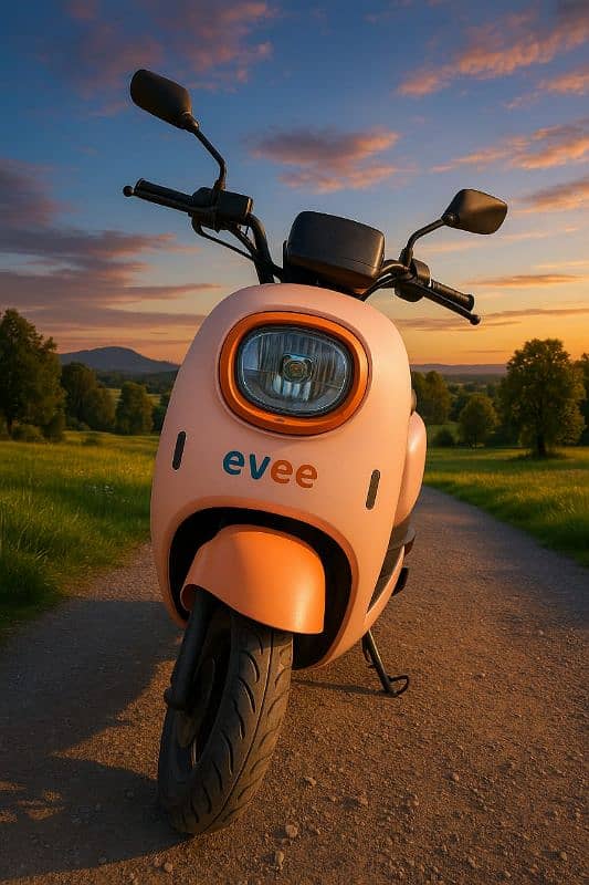 evee nisa Scooty with lithium battery pakg vvip working 9