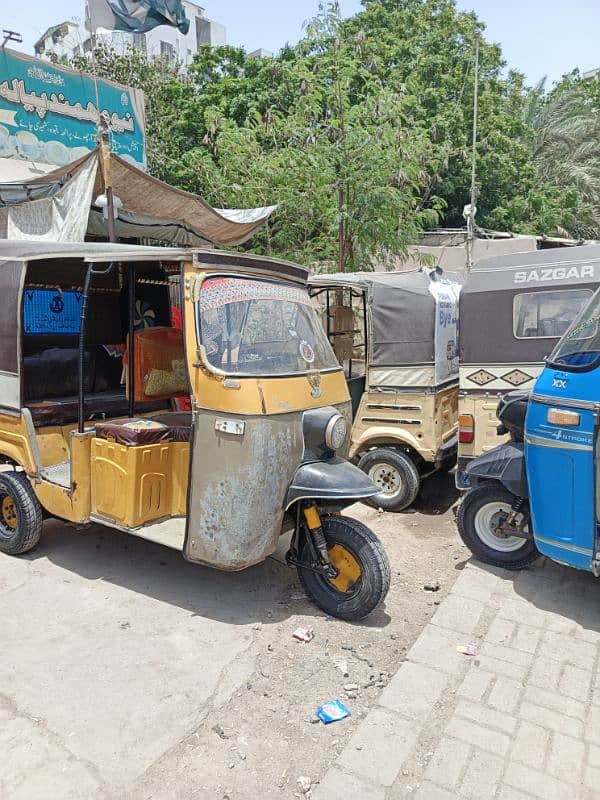 Sazgar rickshaw 2010 model 11