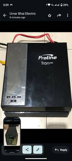 inverter UPS 1800 wat double battery 24 volt