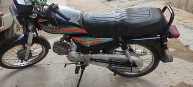 2022  Motorcycle Unique 70cc (Genuine Engine with Medicated Seat)
