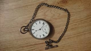 Pocket Watch Waltham Mass Vintage Antique Silver Pocket Watch