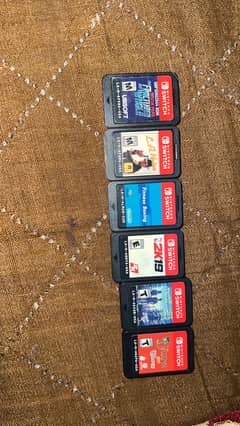Nintendo switch gaming cards
