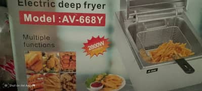 electric deep fryer