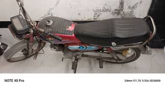 Road prince rp 70. . New seat, new alloyrim with new pair of tyre tube.