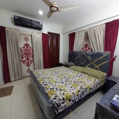 Corner fully furnished 2 bedroom apartments for rent DHA 2 elciolo A gigamall Rawalpindi