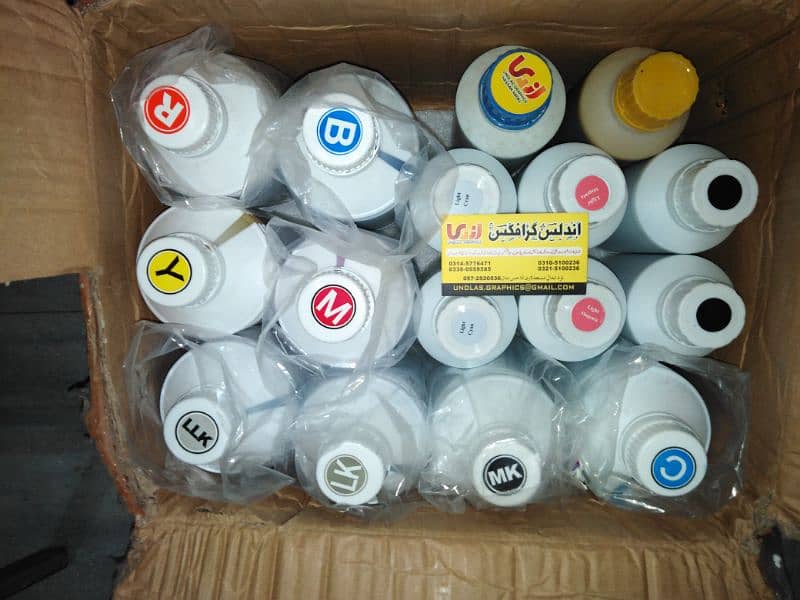 Dtf , Uv Dtf, pigment, Die, Sublimation inks 9