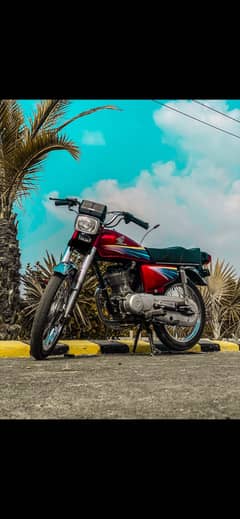 Honda 125 high level wheelar bike