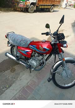 Honda cg 125 2024 invoice  24 July 2024