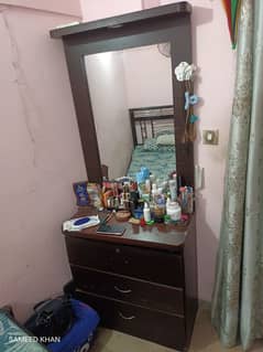 wooden dressing table