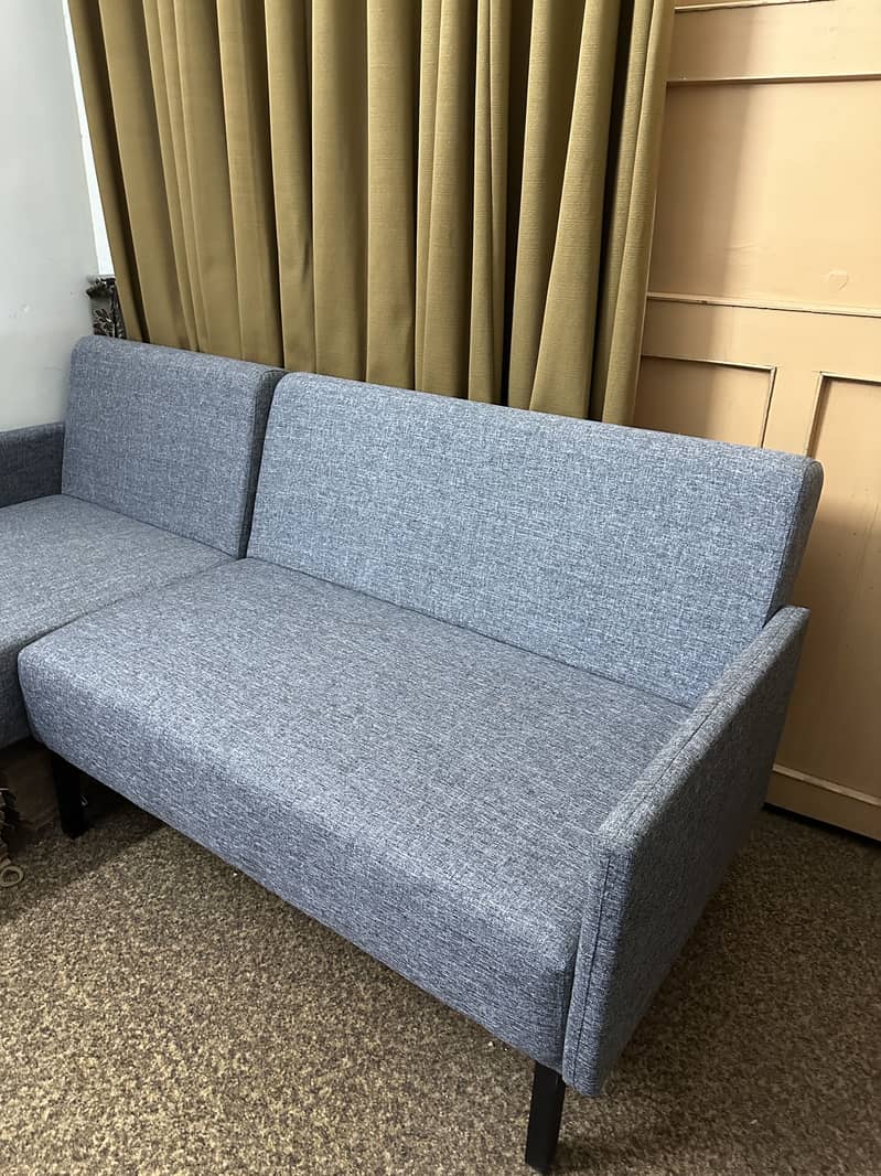 Habbit L shape sofa set almost new just buy 1 month before 2