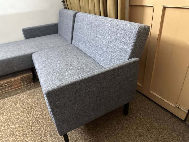 Habbit L shape sofa set almost new just buy 1 month before 7