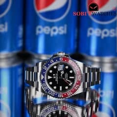 Rolex/Gmt Master ||/Pepsi /Luxury swiss Watches for Men/Sobi's Watches