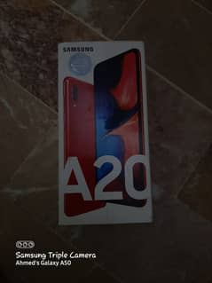 Samsung a20 dual sim pta approved With box