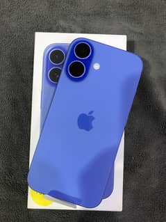 IPhone 16 | 128 GB | NON PTA | BOX PACK  | BLUE