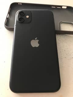 I phone 11 factory unlock with box 1 handed used mobile