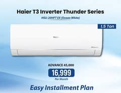 Haier DC INV AC 1.5 Available On Easy Installment Plan