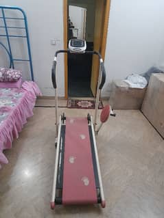 Manual Treadmill Jogging Running Walking Exercise Gym Fitness Machine