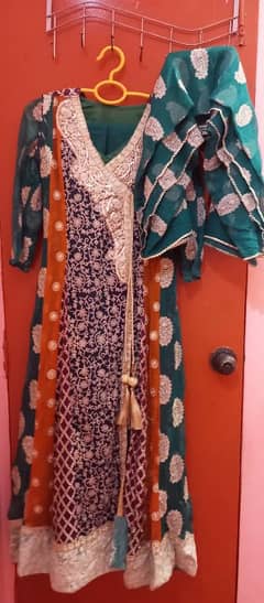 all dress is good condition. beautiful embroidery and nice colours