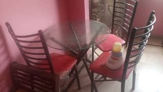 dining table with 4 chair's