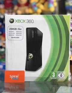 XBOX 360 250GB With Games