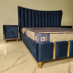 Bed/Double bed/single bed/king size bed/wooden bed/polish bed
