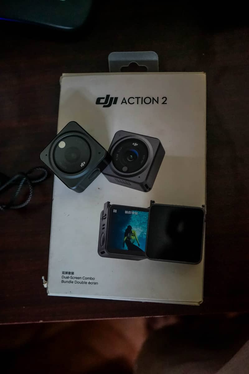 DJI ACTION 2, DUAL SCREEN VLOGGING COMBO 1