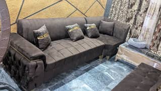 new L shape 7 seater trending sofa for sale