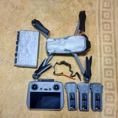 mavic air3 with 3 bettery smart controller rc2