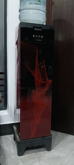 Water Dispenser [Crystal 3 Taps Red Glass Door]